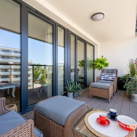 Boho - Nad Morzem W Kolobrzegu Kasprowicza 20c Parking, Basen, Silownia, Bawialnia W Cenie Appartement *