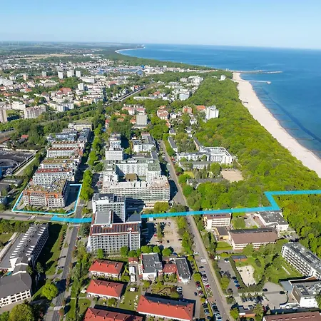 Appartement Boho - Nad Morzem W Kolobrzegu Kasprowicza 20c Parking, Basen, Silownia, Bawialnia W Cenie Kołobrzeg