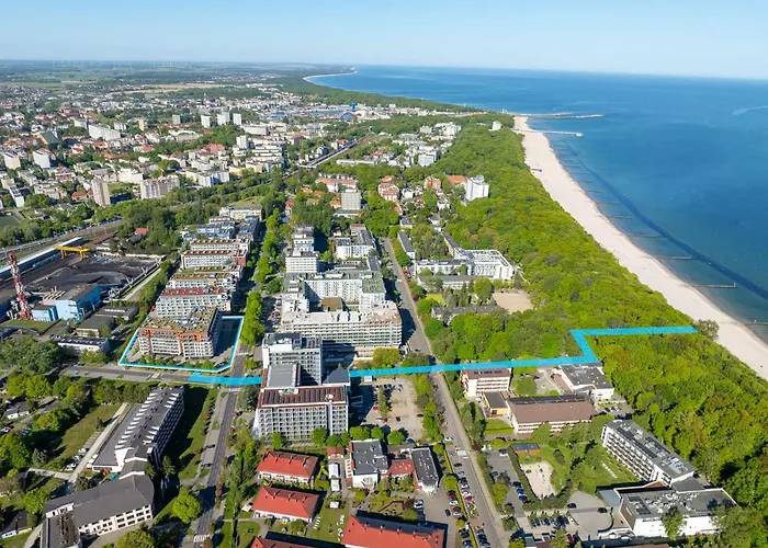 Apartmán Boho - Nad Morzem W Kolobrzegu Kasprowicza 20c Parking, Basen, Silownia, Bawialnia W Cenie Kolobřeh