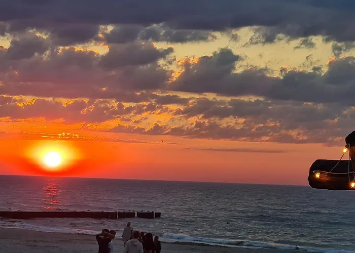 Apartmán Boho - Nad Morzem W Kolobrzegu Kasprowicza 20c Parking, Basen, Silownia, Bawialnia W Cenie *